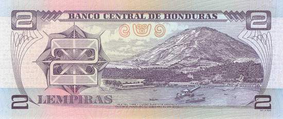 2 Lempiras 18.9.1997